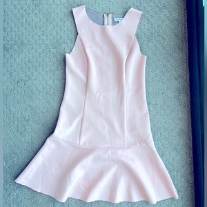 Glamorous Baby Pink Peplum Dress